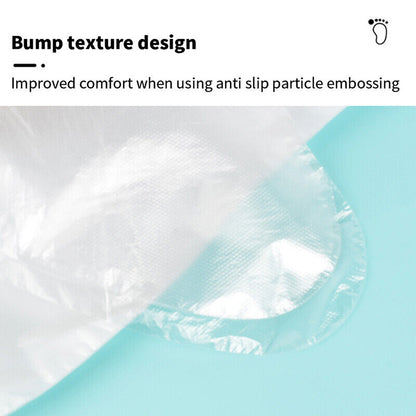 Disposable Lengthened Bag Anti-Dry Cracking Waterproof Plastic Foot Film Cover
