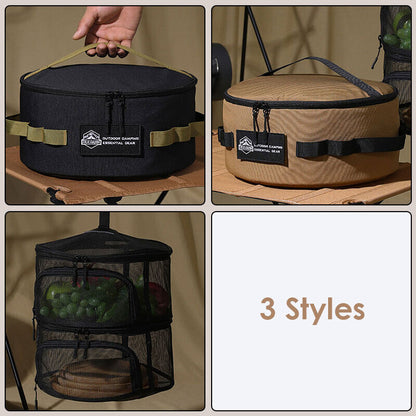 Waterproof Outdoor Camping Picnic Pot Cookware Storage Bag Hanging Bag w/ Handle