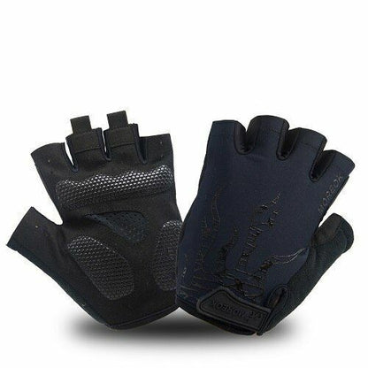 Cycling Glove Men Women Anti-sweat Shockproof Gel Half Finger Mountain Road Bike