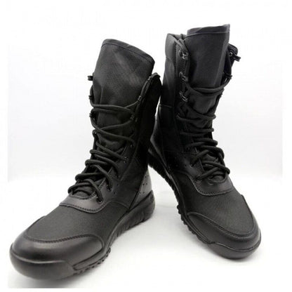 Men's Work Shoes Light Men Military Army Boots Lace Up Tactical Boot Mesh Boots