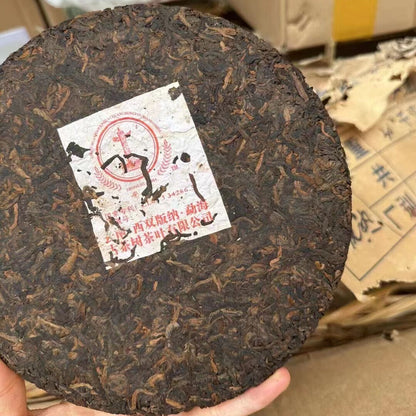 357g Yunnan Old Pu-erh Cake Tea 2006 Aged Pu'er Ripe Tea Mabang Puerh Cooked Tea