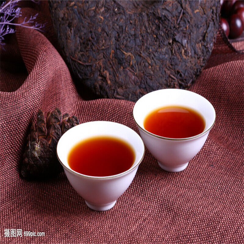 500g Haiwan Shen Shan Lao Shu Batch 181 Premium Ripe Pu-erh Tea Cake Health Care
