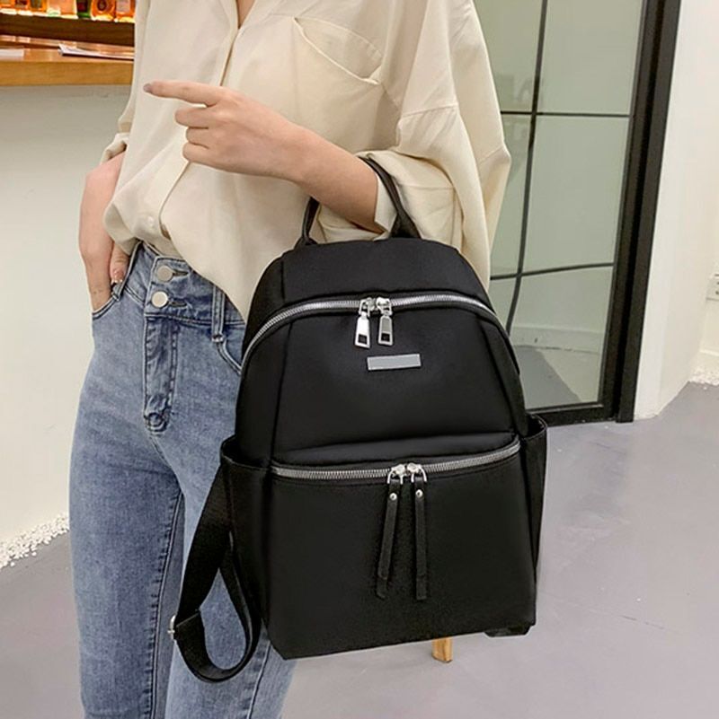 School Backpack Bags Travel Waterproof Oxford School 26*12*40 CM Purse Oxford