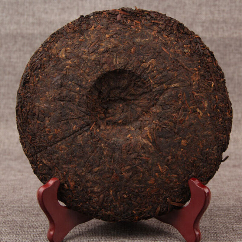 Puer Tea Top Old Shu Puerh Black Tea Collection Ripper 357g Yunnan Qizi Cake-