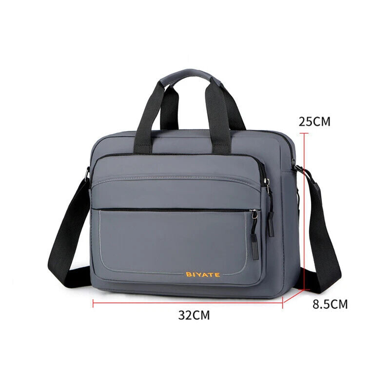 Men's Shoulder Bag Cross Body Handbag Business Briefcase Messenger Bag Men