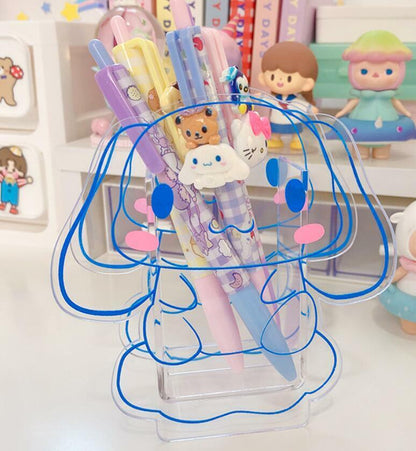 Cute Cinnamoroll Desk Student Kids Pencil Pen Holder Pencil Cup Pen Organizer