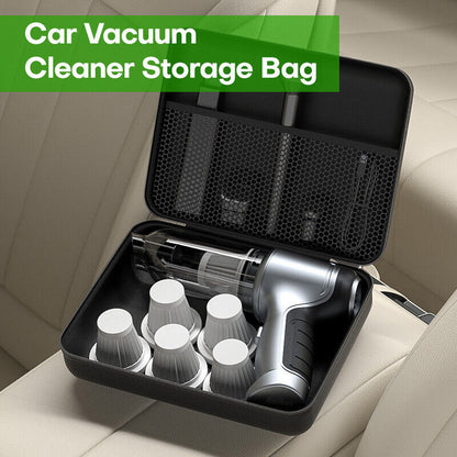 Car Vacuum Cleaner Storage Bag Portable Dustproof Repair Tools Zipper Case Pouch