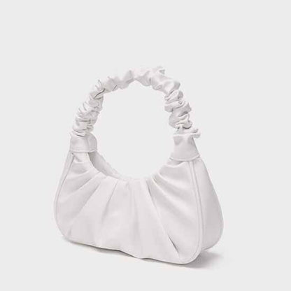 New Designer Elegant Underarm Bags Top PU Leather Women's Vintage Shoulder Bags