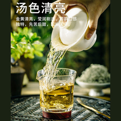 藤茶白茶神仙茶 青霜古藤茶 增强体质和免疫力天然保健茶 Natural Organic Herbal Tea 富含黄酮微量元素保健 天门郡 莓茶