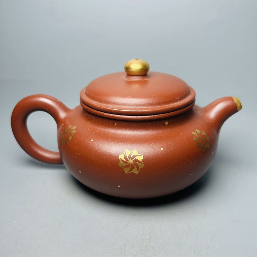 Vintage Chinese Yixing Purple Clay Teapot Zisha Ceremony Fashion Gift Teaware