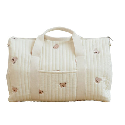 Maternity Bag Baby Diaper Bags Flower Mommy Bag Quilted Travel Shoulder Bag