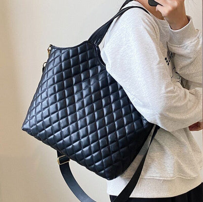 Women Tote Bag Handbags Leather Shoulder Bag Simple Handbags
