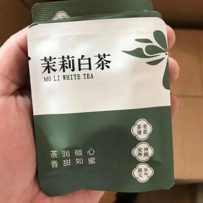 100g Jasmine Flower White Tea Chinese Gongmei White Tea Cake Organic White Tea