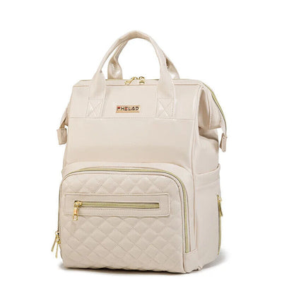 PU Mummy Bag Multi-function Maternity Package Mummy Backpack Stroller