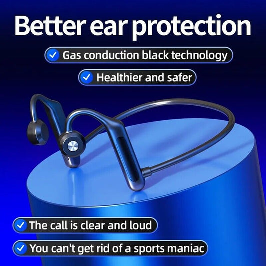 2023 Ear hook Headphones Bluetooth 5.0 Wireless Headband Earbuds Headset Stereo