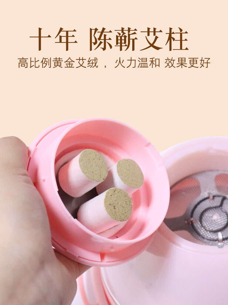Moxa Box Portable Moxibustion Pot Smokeless Anti-scalding Chest Fumigation Tool