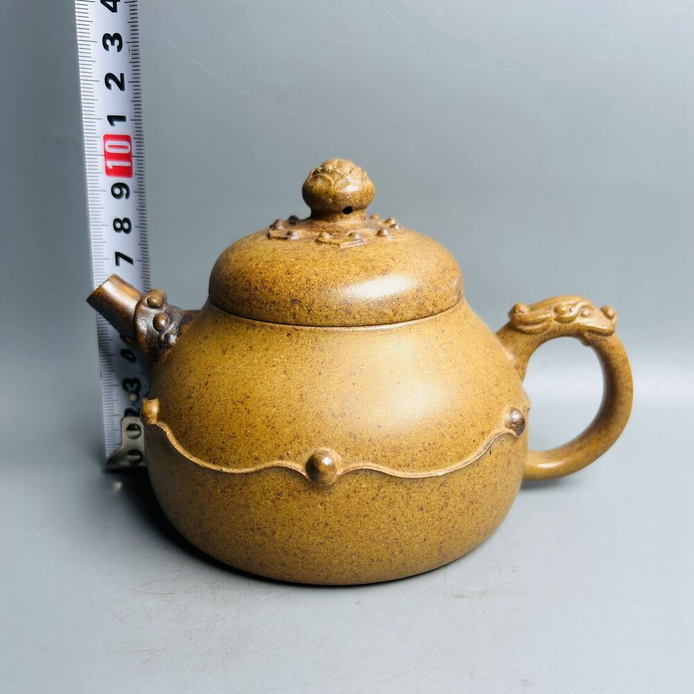 Vintage Chinese Yixing Purple Clay Teapot Zisha Ceremony Exquisite Teaware Rare