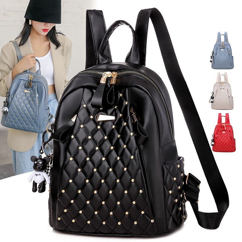 Vintage Backpack High Quality Leather Travel Shoulder Bags School Bags Pack 1 PC