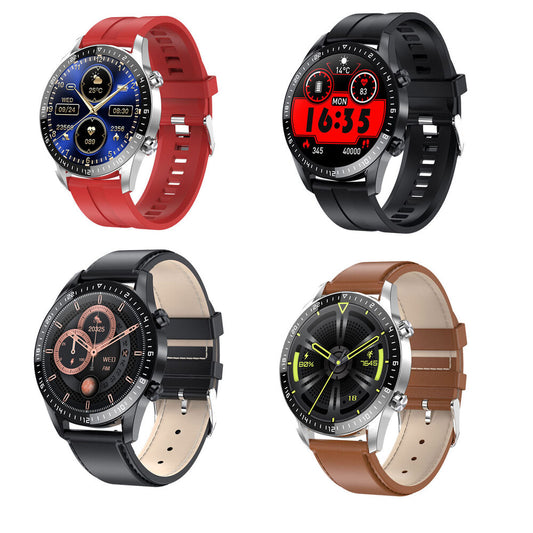 Bluetooth Smart Watch Heart Rate Blood Pressure Fitness Tracker for Women Men