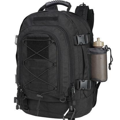 Großer militärischer taktischer Rucksack Outdoor erweiterbar Reise Wandertasche-