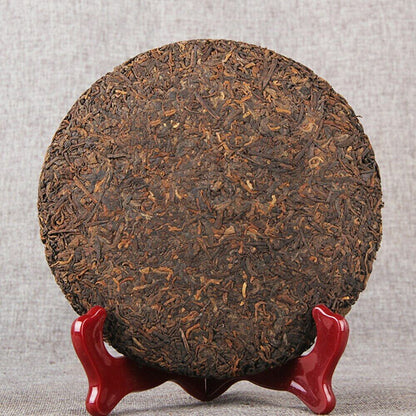 357g 2020 Chuan Shi Jia Ming Ripe Puer Tea Old Tree Pure Material Shu Puerh Tea