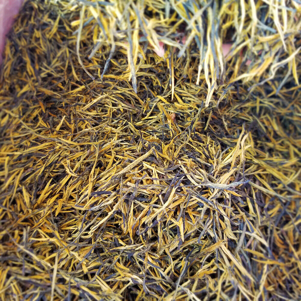 2023 New tea honey aroma Dianhong Golden Needle 2023新茶上市蜜香滇红金针 凤庆大叶种云南红茶 500g