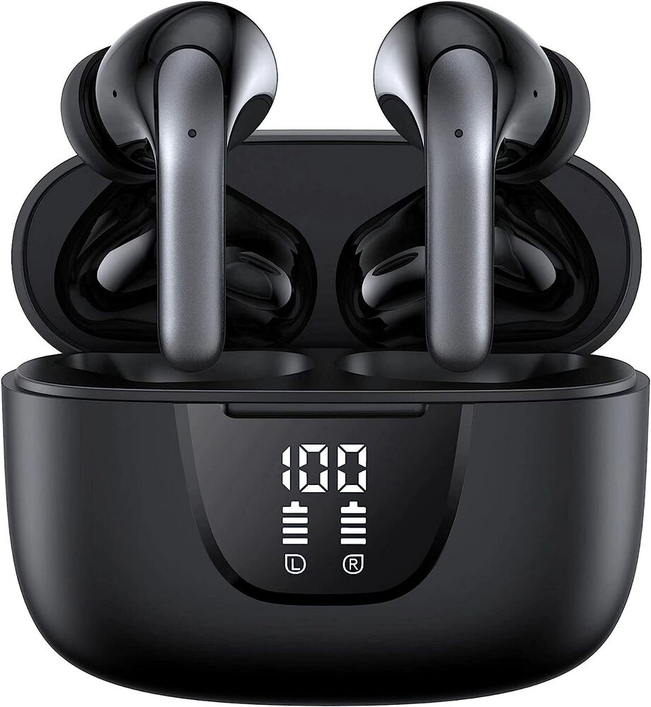 Bluetooth 5.3 Headset TWS Wireless Earphones Earbuds Stereo Headphones Sport US