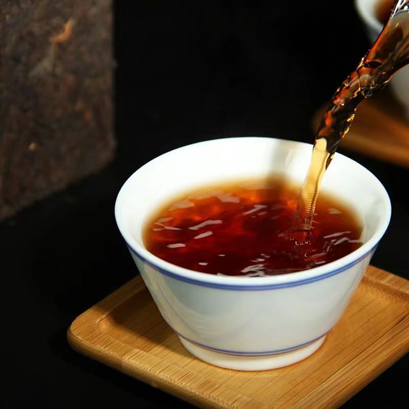 Yunnan Aged Pu-erh Ripe Tea 250g Puerh Tea Brick Chinese Natural Pu'er BlackTea
