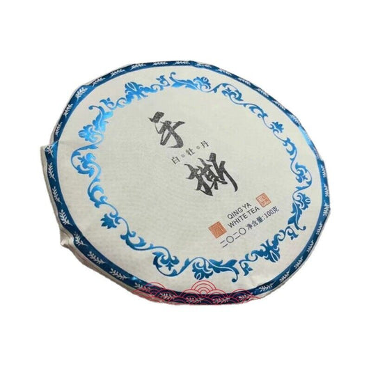 100g Fuding High Mountain Sunlight White Tea White Peony Tea Cake Floral Aroma