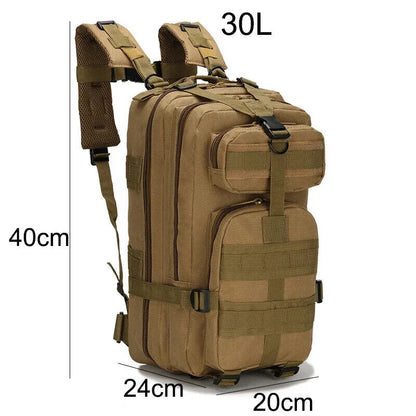 30L Military Backpacks Backpack OutdoorBackpacks Camping Hunting Sports Bag
