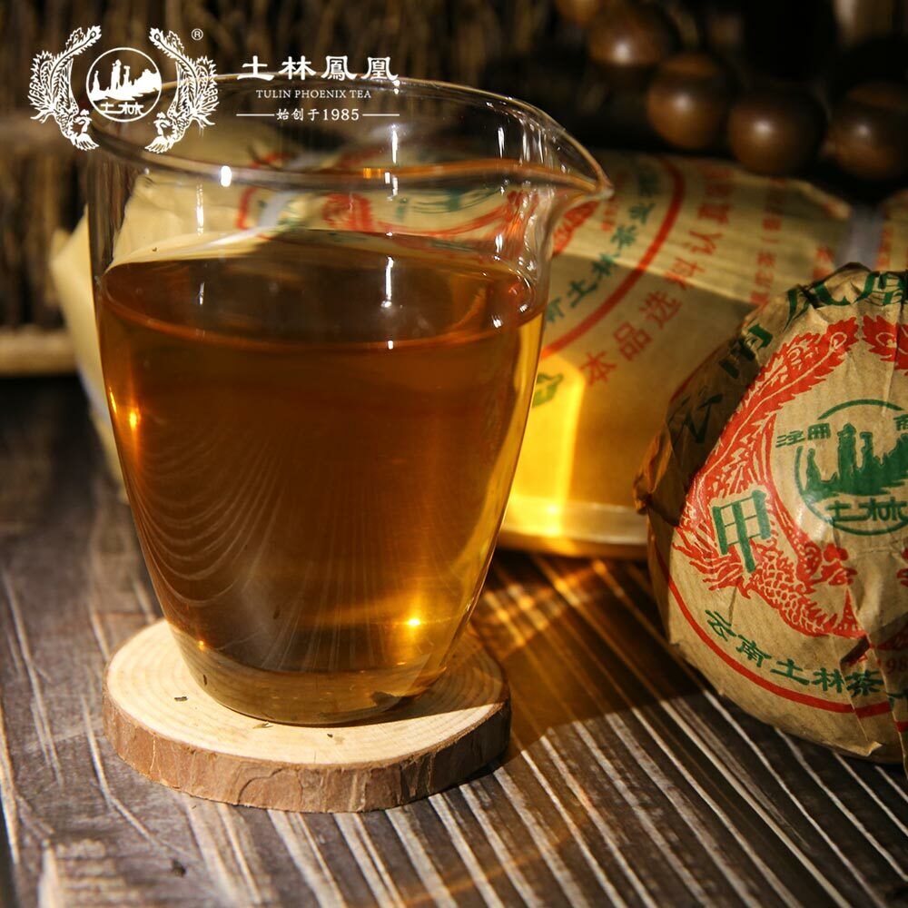Tulin 2010 Aged Pu Erh Tea Yunnan Phoenix Tuocha Sheng Puer 100g