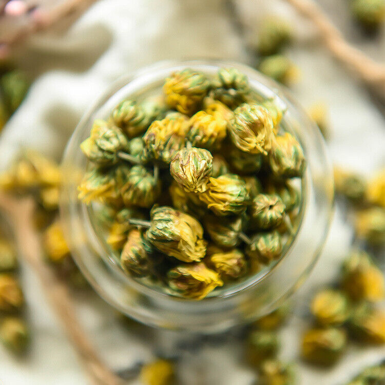 500g Organic Premium Golden Fetal Chrysanthemum Buds Flower Floral Herbal Tea