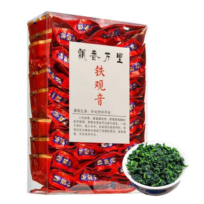 Anxi Tie Guan Yin Oolong Tea High Mountain Oolong Tea Bagged Organic Green Tea