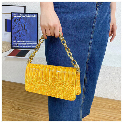 Women's Bag Shoulder Bag PU Buckle Texture Woven Handbags for Women