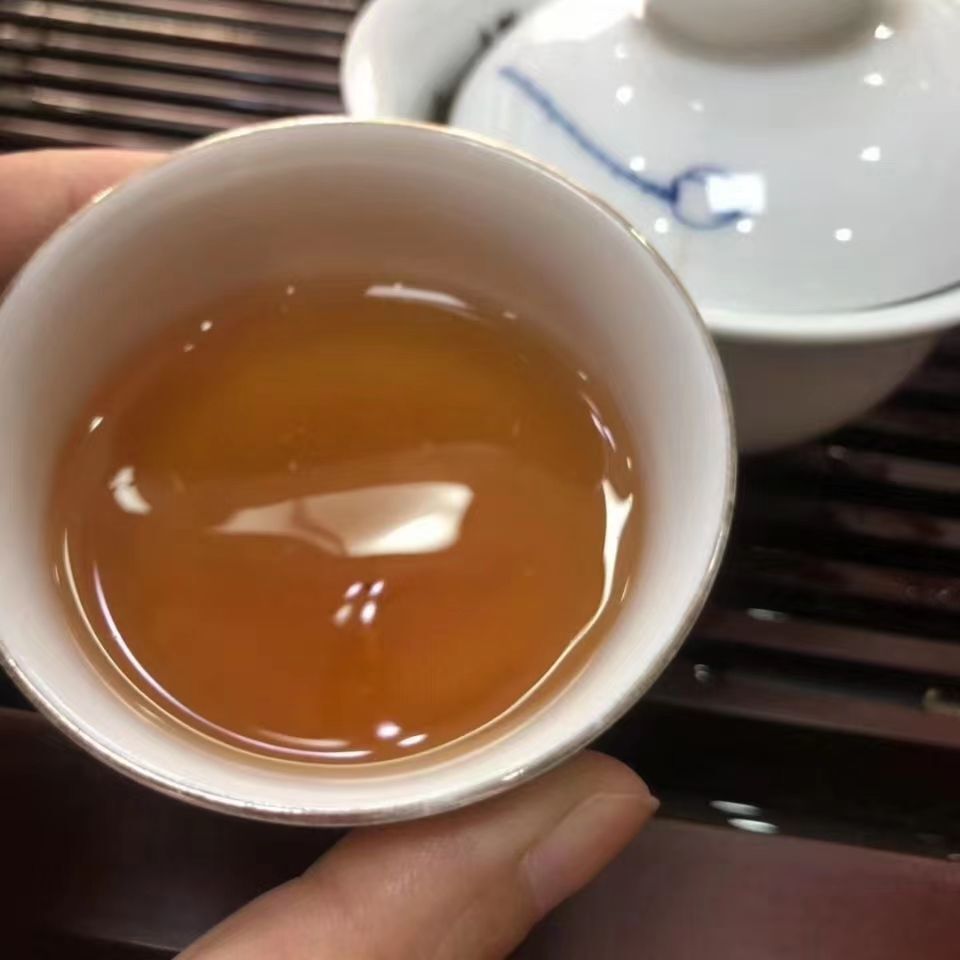 357 Grams Banzhang Old Hai Puerh Raw Tea Cake Yunnan Organic Old Puerh Cake Tea