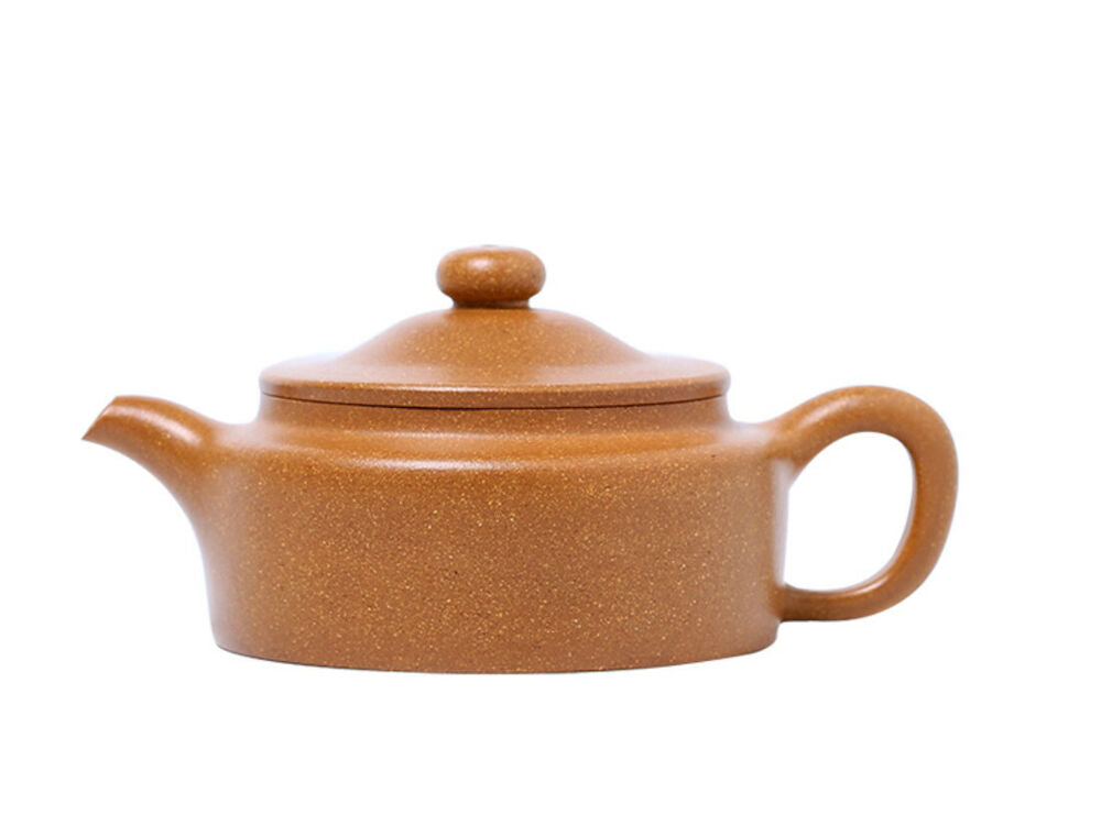 140cc Chinese Yixing Handmade Purple Sand Tea Pot Section Clay LiWen Gongfu Hu Tea Pot-
