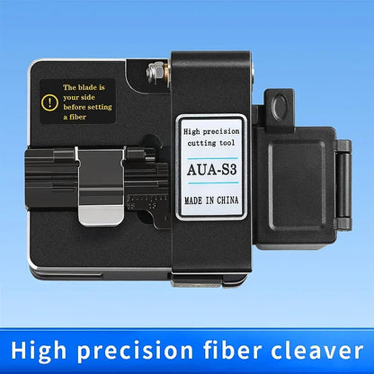 AUA-S3 Fiber Cleaver FTTH Cable Fiber Optic Cutting Knife Three-in-one Clamp