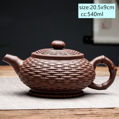 Kettle Handmade Tea Set Chinese Yixing Tea Pot Purple Clay Xishi Filter Teapot