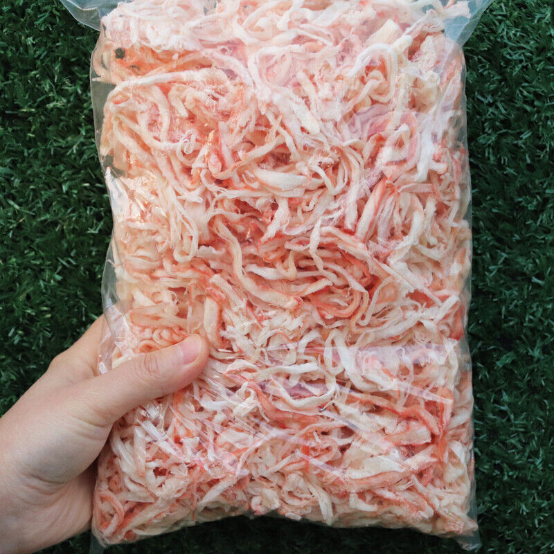 Snacks Shredded Squid Chinese Food Seafood 即食海鲜特产手撕原味烤鱿鱼条 原味鱿鱼丝500g/袋