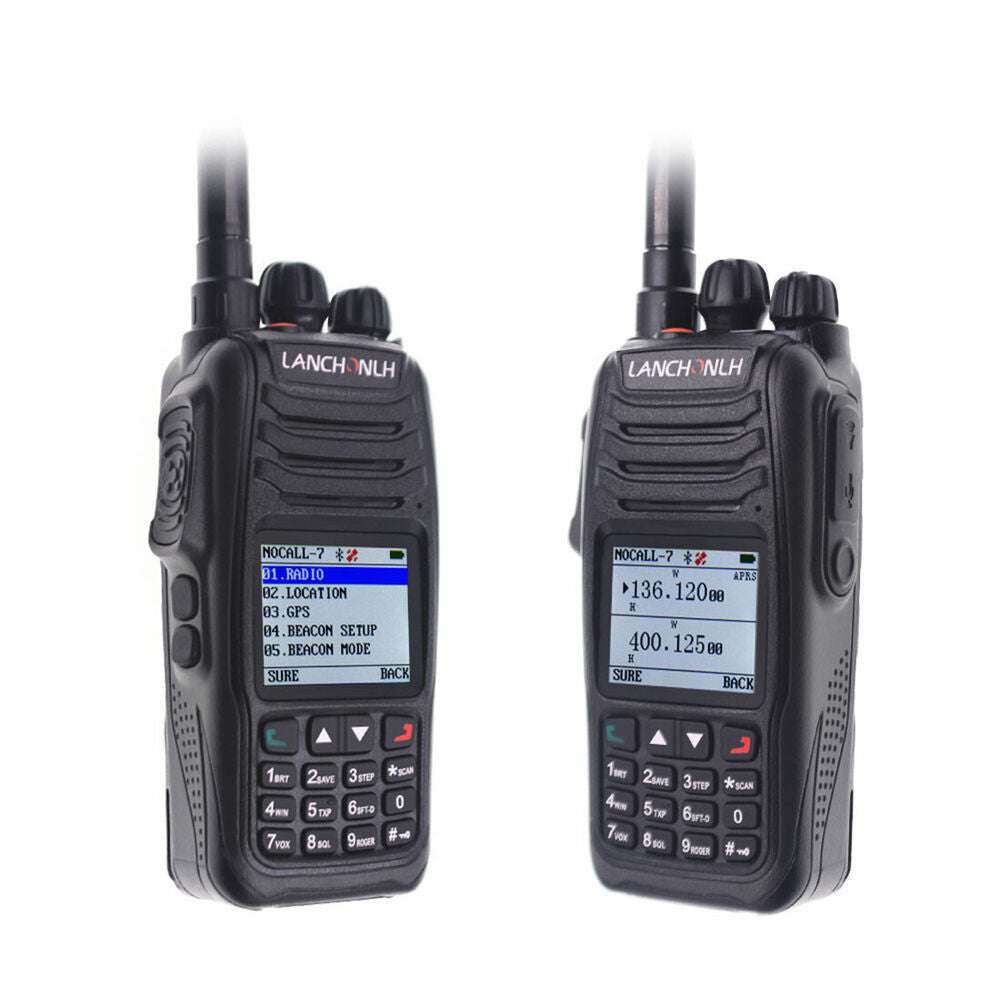 HG-UV98 Bluetooth Dual-Band UHF VHF APRS Walkie talkie Positioning Track GPS