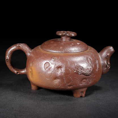 Vintage Chinese Yixing Purple Clay Teapot Zisha Ceremony Fashion Gift Teaware