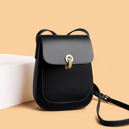Genuine Leather Shoulder Bags Mini Crossbody Bag Fashion Cowhide Purses Square