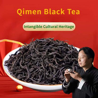 250g Qi Men Black Tea Keemun Organic Loose Leaf Black Tea Qimen Kung Fu Red Tea