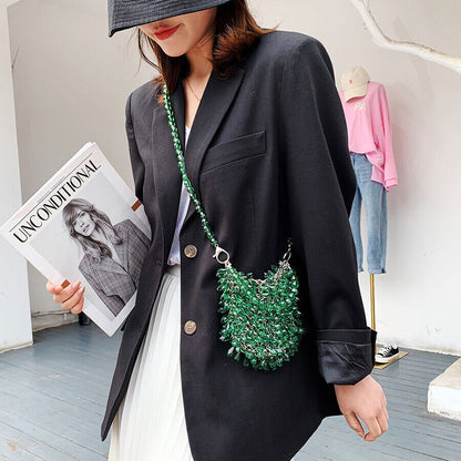 Women Party Metal Handbags Ladies Shoulder Bag Handbag Women's Messenger Bags