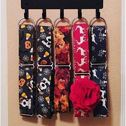 Steam Train Key Rack Hanger - 6 inch Wide/9 inch Wide Metal Wall Art