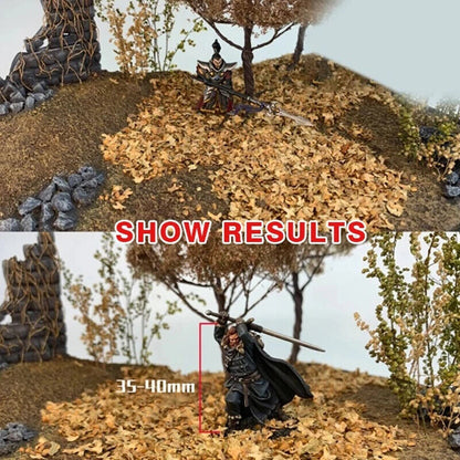 Micro Landscape Leaves 35ml DIY Miniature Leaf Bonsai Fairy Garden Static Model