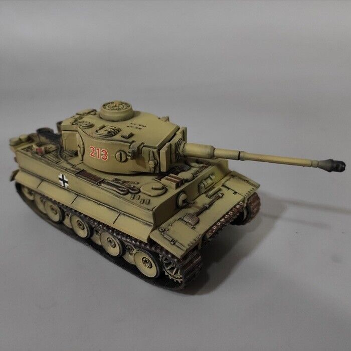 1/72 Scale WWII German Army Tiger Heavy Tank Assembled & Painted Plastic Mod