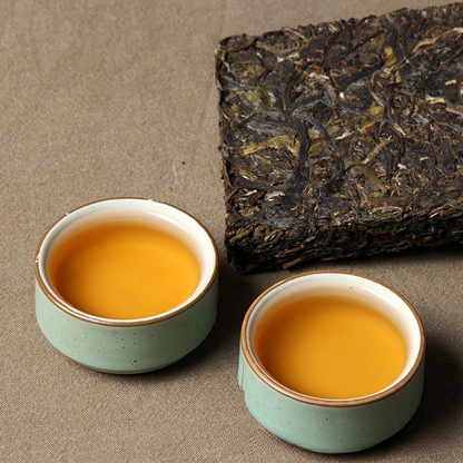 500g Yunnan Raw Pu-erh Tea Yiwu Ancient Tree 2012 Puerh Tea Brick Pu'er Shengcha