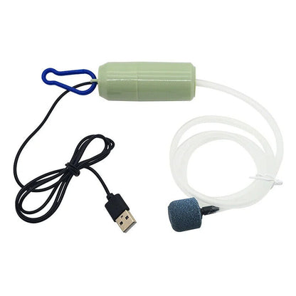 Aquariums Accessory USB Air Pump Fish Tank Silent Compressor Mini Oxygen Aerator