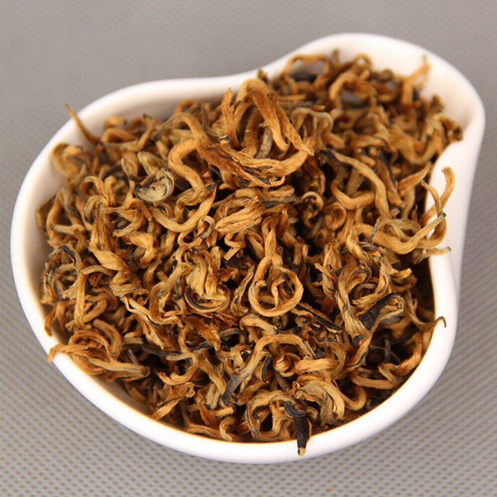 100g/box Dian Hong Black Chinese Tea Red Tea Honey Fragrant Golden Bud Black Tea